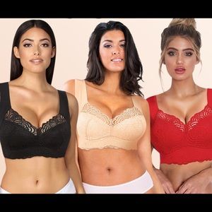 Full Figured Bras -3PK